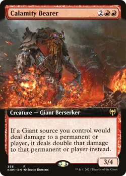 MTG Calamity Bearer (Extended Art) - 356 / English / Near Mint - Image 1