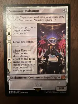 Summon: Bahamut : MTG / Final Fantasy #0001 / NM - Image 1