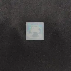 NM Pokemon Bros Brothers Snorlax 143 Clear Mini Card Square Japanese F8293 - Image 3