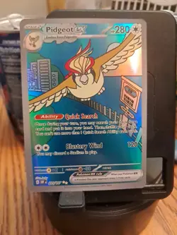 Pokemon TCG Pidgeot EX 225/197 Special Full Art Illustration Rare Near Mint - Image 2