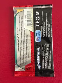 pokemon paldea evolved ERROR/MISCUT booster pack - Image 3