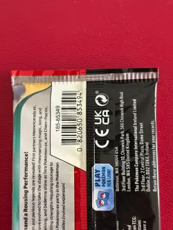 pokemon paldea evolved ERROR/MISCUT booster pack - Image 4