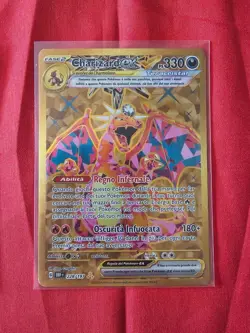 CHARIZARD EX 228/197 GOLD OSSIDIANA INFUOCATA CARTA POKEMON ITA RARA MINT! - Image 1