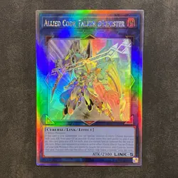 Yugioh Allied Code Talker Ignister ALIN-AE051 Holographic Ghost Rare Asia NM - Image 1