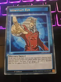 SS01-ENCS3 Millennium Eye 1st Edition Mint YuGiOh Card - Image 1