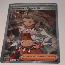 Pokemon Card - Professor's Research Scarlet & Violet Base Set 240/198 Ultra Rare - Image 1