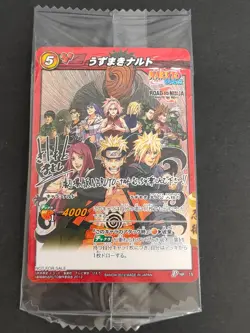 Miracle Battle Carddass card Naruto Promo P NR 15 Sealed Japanese Minato eb115 - Image 1