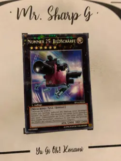 NUMMER 25: BILDSCHARFE - 1.AUFLAGE SP14-DE026 DEUTSCH Yu-Gi-Oh! CARD COMMON FOIL - Image 2
