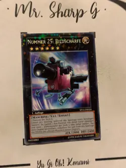 NUMMER 25: BILDSCHARFE - 1.AUFLAGE SP14-DE026 DEUTSCH Yu-Gi-Oh! CARD COMMON FOIL - Image 3