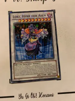 LOKI, HERR DER ASEN -1.AUFLAGE SP14-DE49 DEUTSCH Yu-Gi-Oh! CARD COMMON FOIL RARE - Image 4