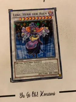 LOKI, HERR DER ASEN -1.AUFLAGE SP14-DE49 DEUTSCH Yu-Gi-Oh! CARD COMMON FOIL RARE - Image 5