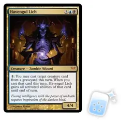 HAVENGUL LICH Dark Ascension DKA Magic MTG MINT CARD - Image 1