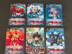 SD Gundam Combat Card Carddass G Gundam Shining Gundam Domon Kasshu lot eb115 - Image 1