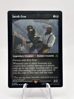 Jacob Frye 0207 Etched Foil Universes Beyond: Assassin's Creed ACR MTG NM - Image 1
