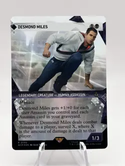 Desmond Miles 0130 Showcase Foil Universes Beyond: Assassin's Creed ACR MTG NM - Image 1