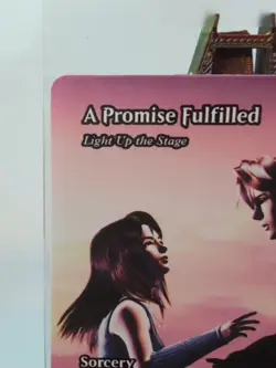 A Promise Fulfilled🌟 (Light Up The Stage)🌟 (0039) MTG, Final Fantasy🌐 - Image 2
