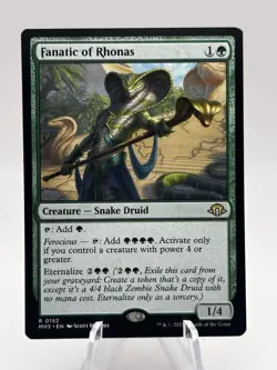 Fanatic of Rhonas 0152 Modern Horizons 3 MH3 MTG LP - Image 1