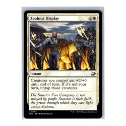 4X Zealous Display #45 Regular Common Instant MTG 25 Edge of Eternities 4X - Image 1