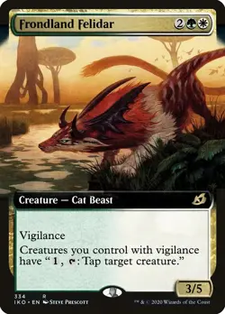 MTG Frondland Felidar (Extended Art) - 334 / English / Near Mint - Image 1