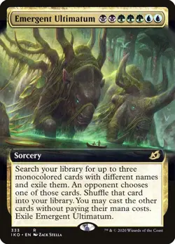 MTG Foil - Emergent Ultimatum (Extended Art) - 333 / NM / English - Image 1