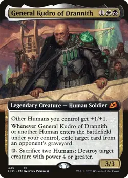 MTG General Kudro of Drannith (Extended Art) - 335 / English / Near Mint - Image 1