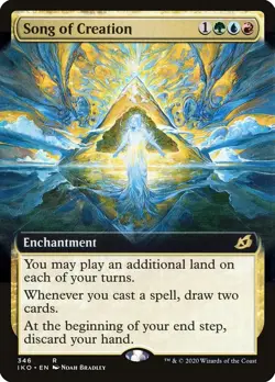 MTG Song of Creation (Extended Art) - 346 / English / Near Mint - Image 1
