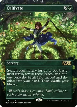 MTG Cultivate (Alternate Art) - 317 / English / Near Mint - Image 1