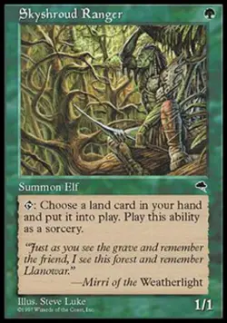 Skyshroud Ranger - Medium Play MTG Tempest - Image 1