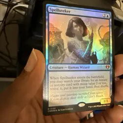 Spellseeker (0120) FOIL Commander Masters LP MTG Magic the Gathering - Image 1