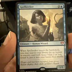 Spellseeker (0120) FOIL Commander Masters LP MTG Magic the Gathering - Image 2