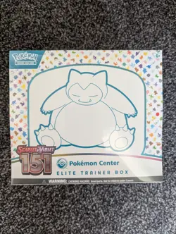151 Pokemon Center Exclusive Elite Trainer Box ETB Scarlet & Violet - New/Sealed - Image 1