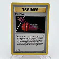 Pokemon Pokemon Base Set PlusPower (U) #84 (1st Ed) - Image 1