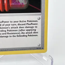 Pokemon Pokemon Base Set PlusPower (U) #84 (1st Ed) - Image 5