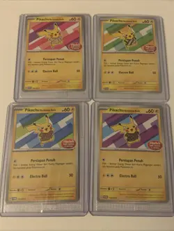 SEALED Pikachu Berkemeja Batik Indonesia Promo Pokemon 101/SV-P 155 154 190/SV-P - Image 1