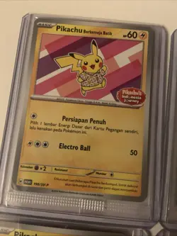 SEALED Pikachu Berkemeja Batik Indonesia Promo Pokemon 101/SV-P 155 154 190/SV-P - Image 5