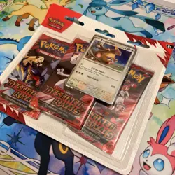 Pokemon TCG Scarlet & Violet Destined Rivals 3 Pack Blister - Kangaskhan Promo - Image 3