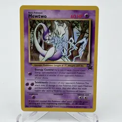Pokemon Black Star Promo Mewtwo 12 NM WOTC - Image 1