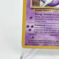 Pokemon Black Star Promo Mewtwo 12 NM WOTC - Image 5