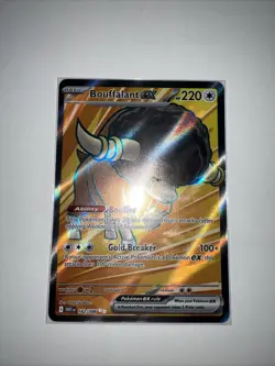 Pokemon TCG Bouffalant EX 162/086 White Flare Ultra Rare English Near Mint 1x - Image 1
