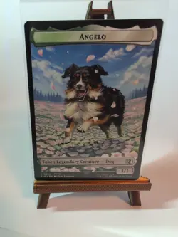 TOKEN ENGELO DARKSTAR T 0020 0019 MAGIC CARD MTG FINAL FANTASY 🇬🇧 NM🌐 - Image 1