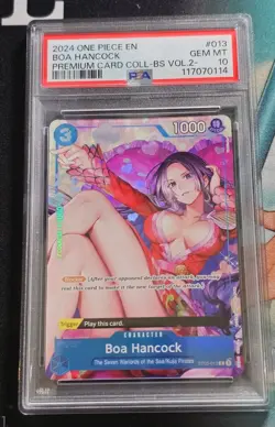 2024 ONE PIECE PREMIUM CARD BEST SELECTION VOL.2 ST03-013 BOA HANCOCK PSA 10 - Image 1