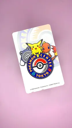 POKEMON CENTER Tokyo exclusive Phone card - Pikachu Charmander Poliwhirl 1998 - Image 4