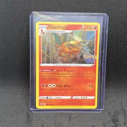Pokemon Trading Card - Pokemon Go - Charizard 10/78 Rare Holo - Image 1