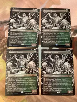 SLD SLC Deathrite Shaman FOIL 4 card set MTG EN Commander EDH secret lai - Image 1