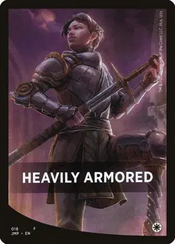 MTG Heavily Armored Theme Card - 18 / English / Near Mint - Image 1