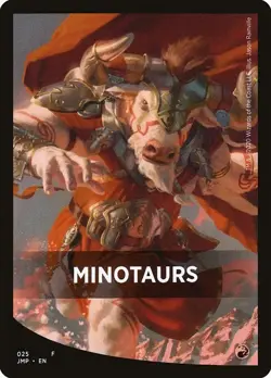 MTG Minotaurs Theme Card - 25 / English / Near Mint - Image 1