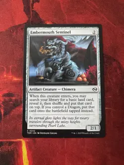 MTG - Embermouth Sentinel - TDM - 0242 - Image 1