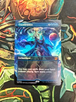 MTG Omniscience Borderless Foil No.PM884 - Image 1