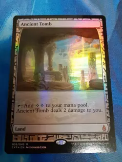 mtg Ancient Tomb foil EXP Expedition No.PM813 - Image 1