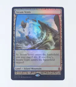 MTG Steam Vents Version FOIL ZEN EXP No.PM812 - Image 1